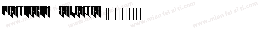 pentagram salemica字体转换